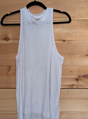 Free People Women's White Tank Top